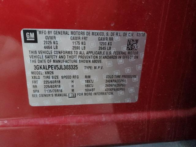 3GKALPEV5JL303325 GMC Terrain Slt