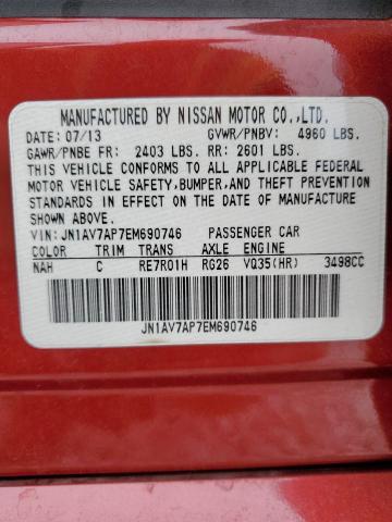JN1AV7AP7EM690746 Infiniti Q50 Hybrid Premium