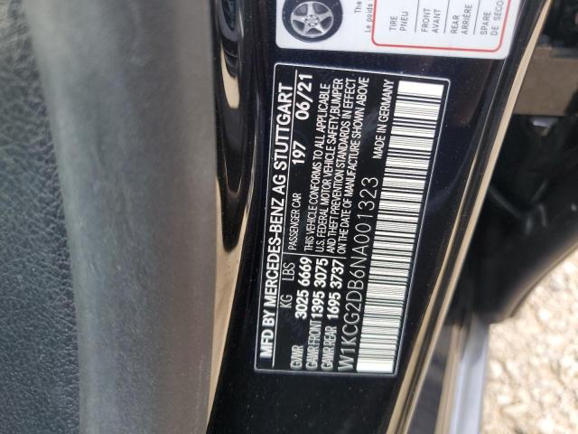 W1KCG2DB6NA001323 Mercedes-Benz Eqs Sedan 450+