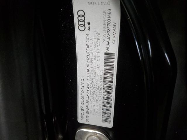 WUAAUAFG8F7001466 Audi R8 4.2 Quattro