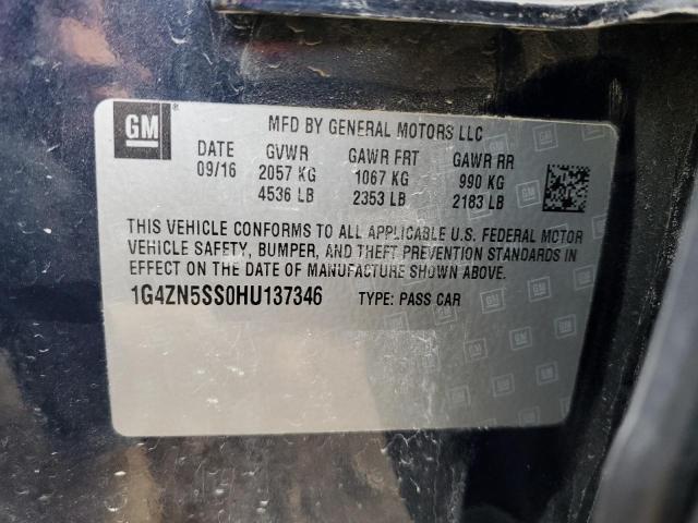 1G4ZN5SS0HU137346 Buick Lacrosse Preferred