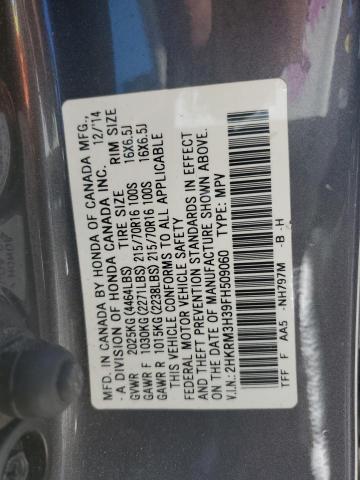 2HKRM3H39FH509060 Honda CR-V LX