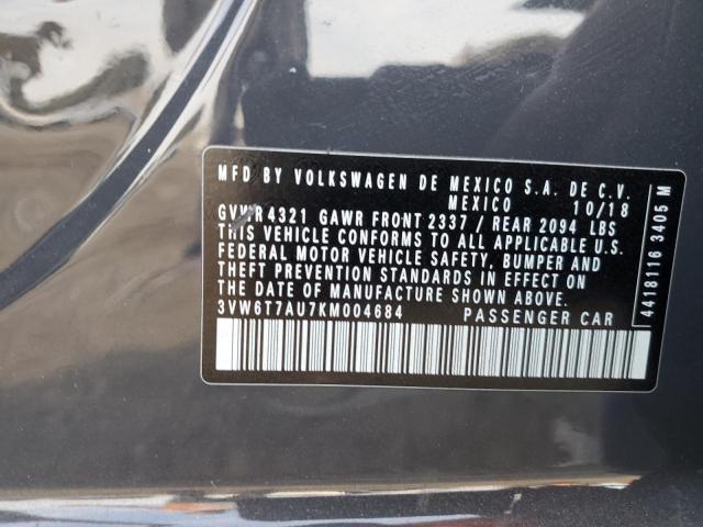 3VW6T7AU7KM004684 Volkswagen GTI S