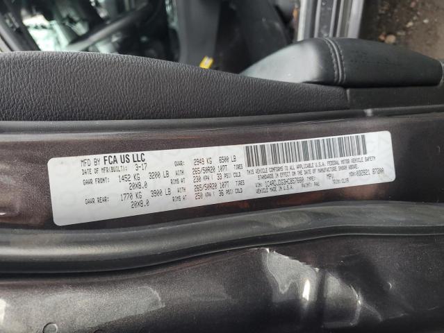 1C4RDJDG3HC857660 Dodge DURANGO GT