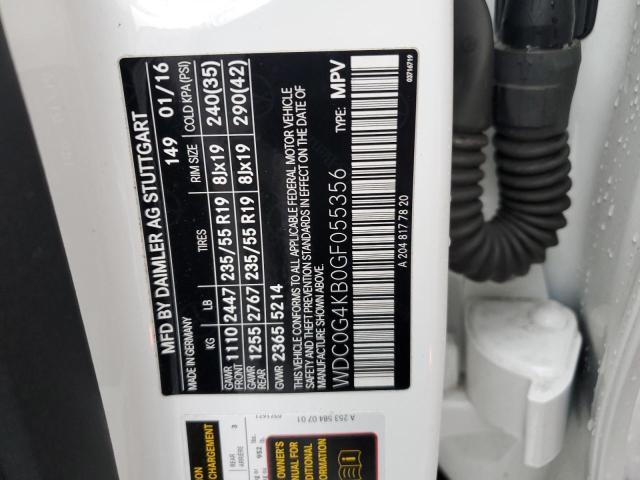 WDC0G4KB0GF055356 Mercedes-Benz Glc 300 4matic