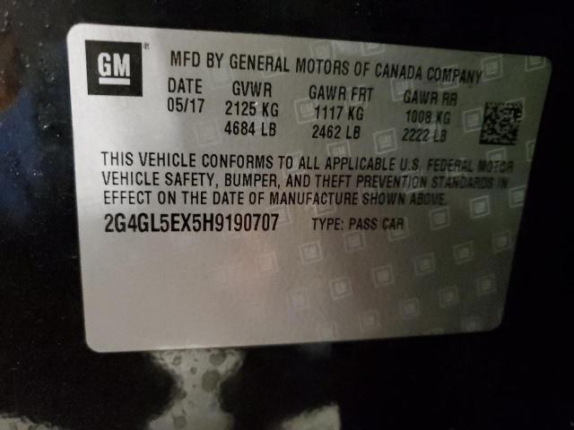 2G4GL5EX5H9190707 Buick Regal Sport Touring