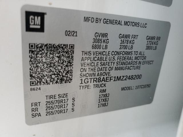 1GTR8AEF1MZ248200 GMC Sierra C1500