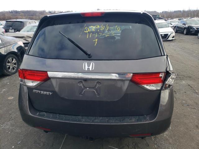 5FNRL5H60EB107658 Honda ODYSSEY EXL