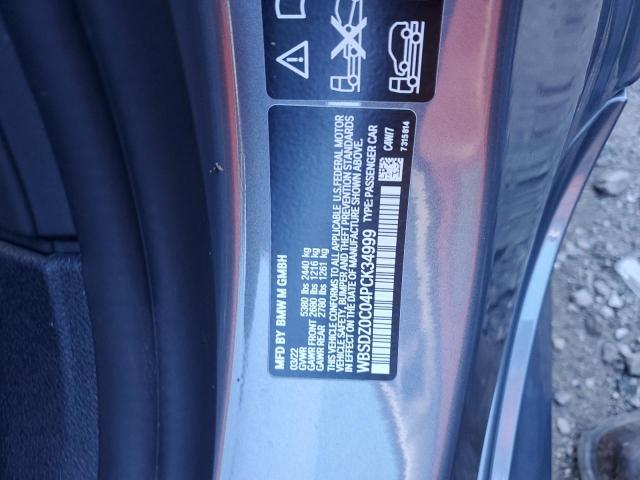 WBSDZ0C04PCK34999 BMW M8