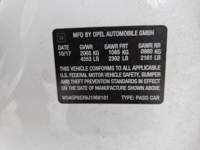 W04GP6SX9J1068181 Buick Regal Essence