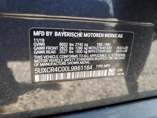 5UXCR4C00L9B61164 BMW X5 Sdrive 40i