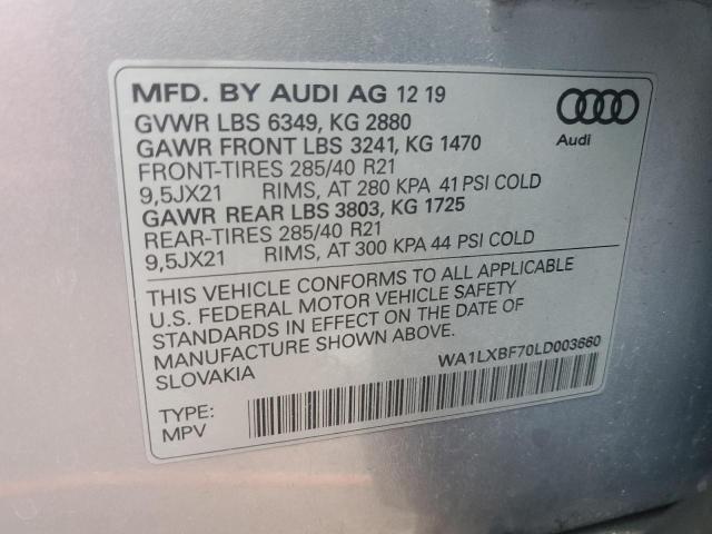 WA1LXBF70LD003660 Audi Q7 Premium Plus