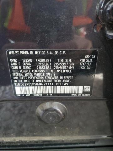 3CZRU5H50JM721744 Honda HR-V EX