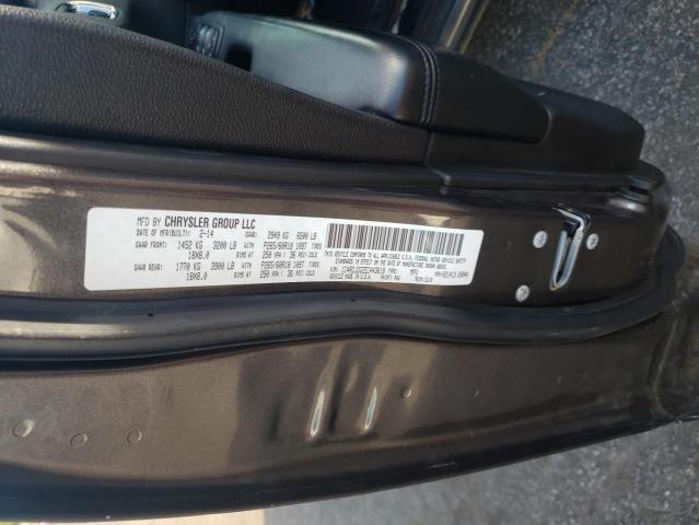 1C4RDJDG2EC443619 Dodge DURANGO LIMITED