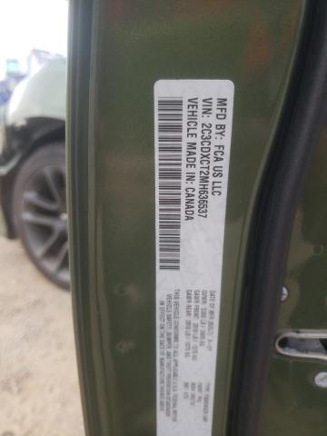 2C3CDXCT2MH636537 Dodge CHARGER R/T