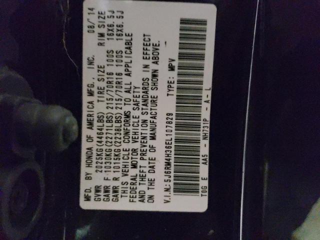 5J6RM4H36EL107829 Honda CR-V LX