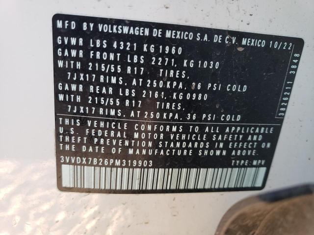 3VVDX7B26PM319903 Volkswagen TAOS S
