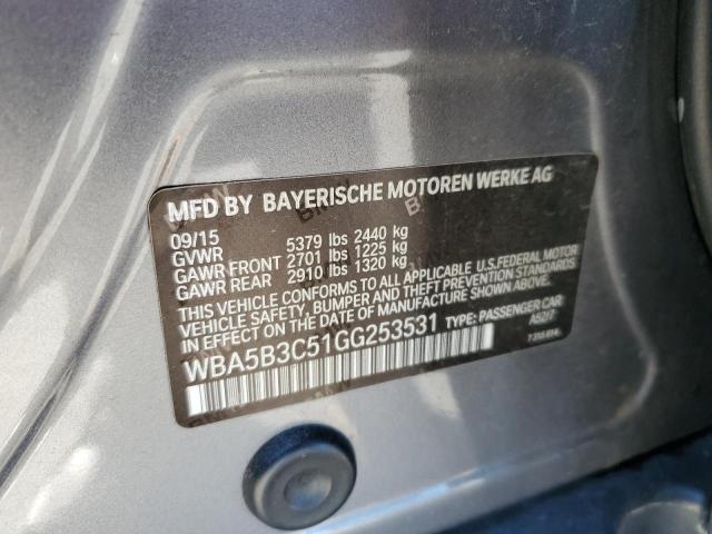 WBA5B3C51GG253531 BMW 535 XI