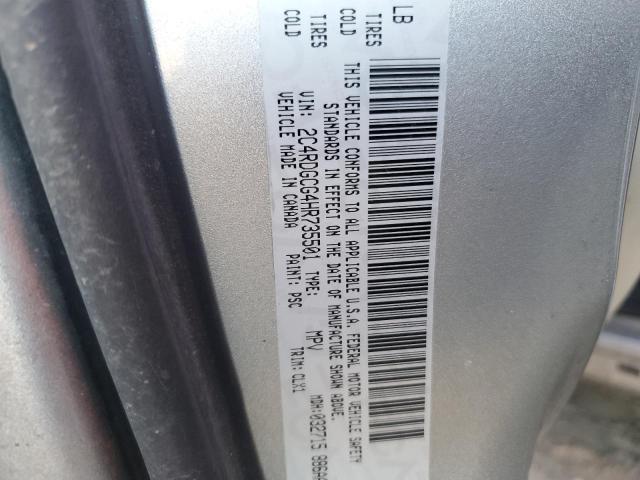 2C4RDGCG4HR735501 Dodge Grand Caravan Sxt