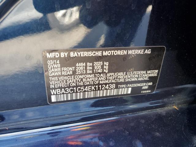 WBA3C1C54EK112438 BMW 328 I Sulev