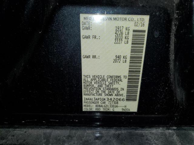 1N4AL3AP1GN342066 Nissan ALTIMA 2.5