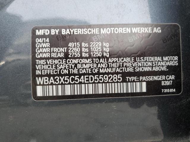 WBA3X5C54ED559285 BMW 328 XIGT