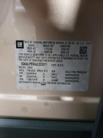 3GKALPEV4JL223871 GMC Terrain Slt