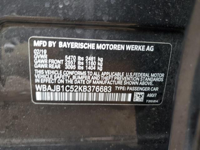 WBAJB1C52KB376683 BMW 530XE