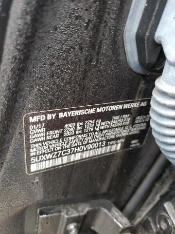 5UXWZ7C37H0V90013 BMW X3 Sdrive28i