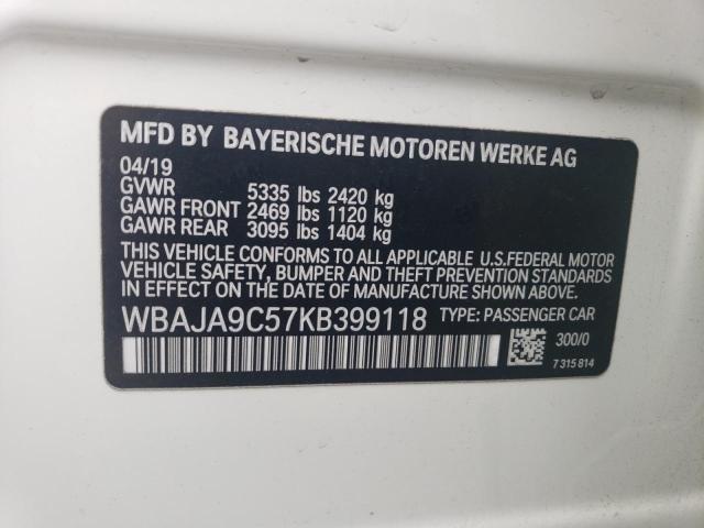WBAJA9C57KB399118 BMW 530e