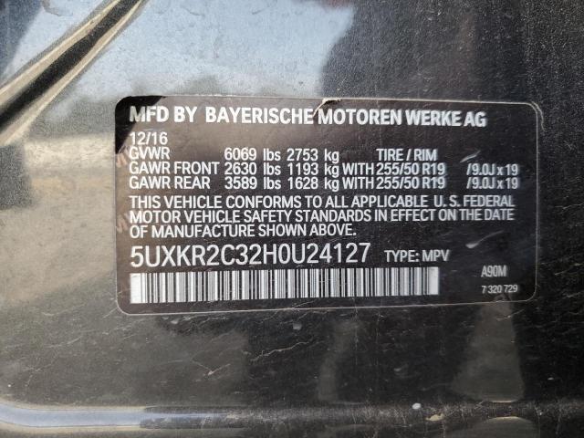 5UXKR2C32H0U24127 BMW X5 Sdrive35i