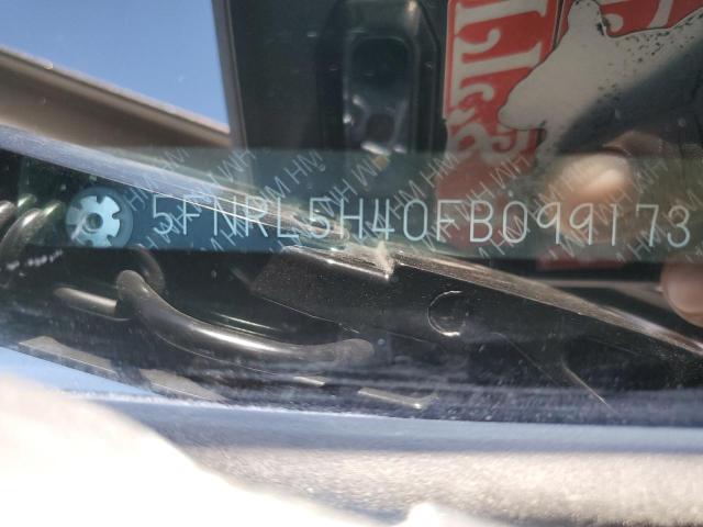 5FNRL5H40FB099173 Honda ODYSSEY EX