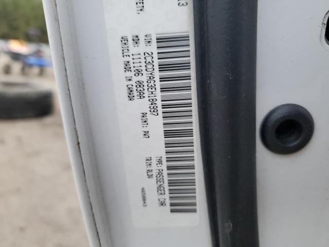 2C3CDYAG3EH184997 Dodge Challenger Sxt