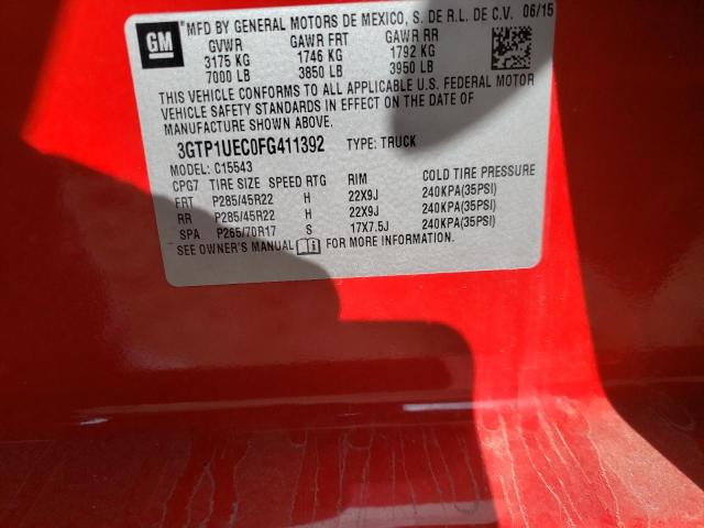 3GTP1UEC0FG411392 GMC Sierra C1500 Sle