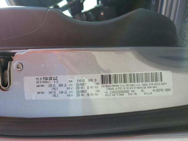 2C4RDGEG2KR646093 Dodge Grand Caravan Gt