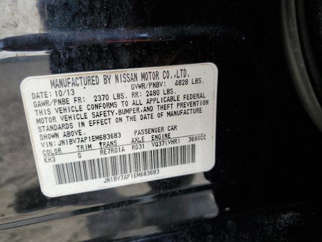 JN1BV7AP1EM683683 Infiniti Q50 BASE