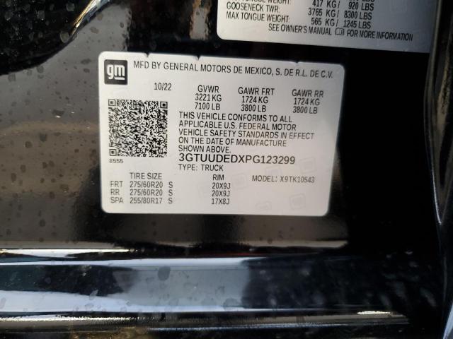 3GTUUDEDXPG123299 GMC Sierra K1500 Slt