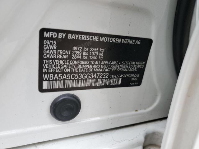 WBA5A5C53GG347232 BMW 528 I