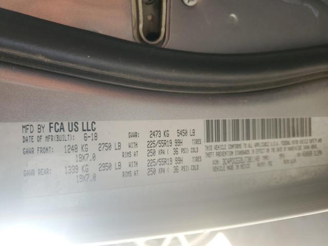3C4PDCEG9JT381149 Dodge JOURNEY GT