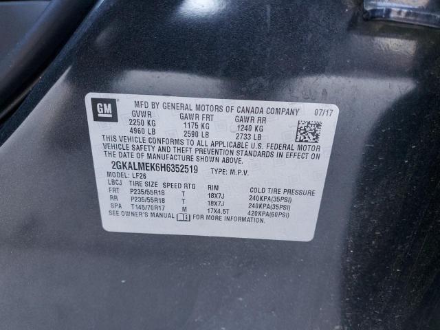 2GKALMEK6H6352519 GMC Terrain Sle
