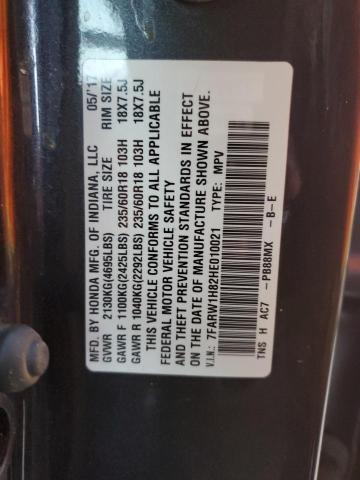 7FARW1H82HE010021 Honda CR-V EXL