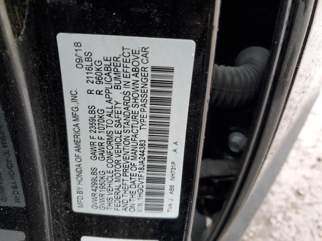 1HGCV1F18JA244383 Honda ACCORD LX