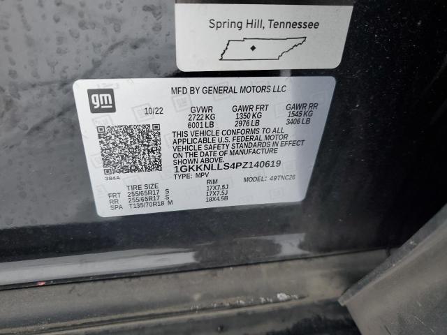 1GKKNLLS4PZ140619 GMC Acadia At4