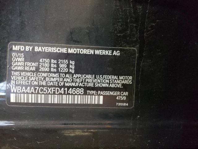 WBA4A7C5XFD414688 BMW 428 Xi Gran Coupe