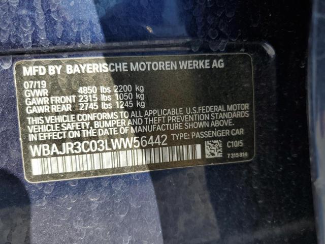 WBAJR3C03LWW56442 BMW 530 I