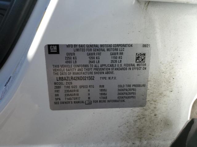 LRBAZLR42ND021562 Buick Envision Preferred