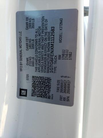 1GTG6FENXM1112583 GMC Canyon At4