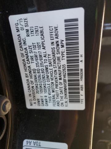 2HKRM4H58FH622635 Honda CR-V EX