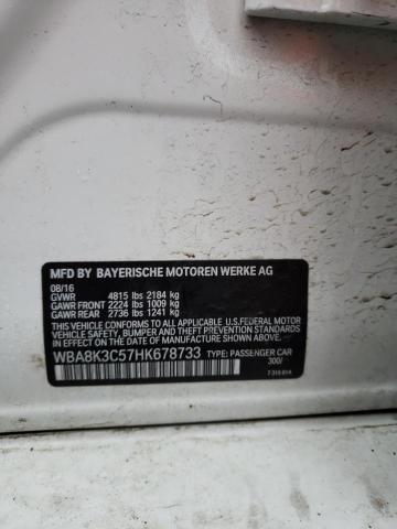 WBA8K3C57HK678733 BMW 330 XI