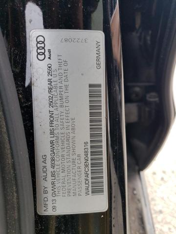 WAUDFAFC3EN048316 Audi A6 PREMIUM